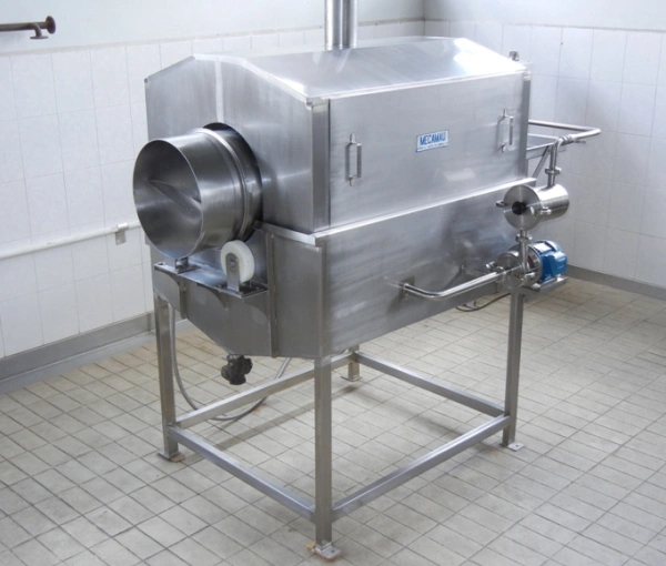 Branqueador de Imersão Tubular Rotativo