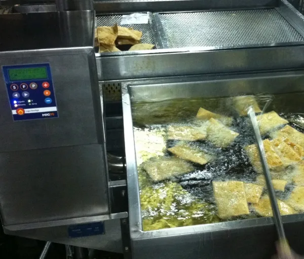 Fritadeira com Queimador a gás