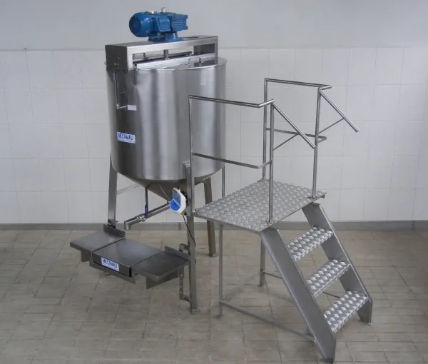 Misturador Cilíndrico Encamisado